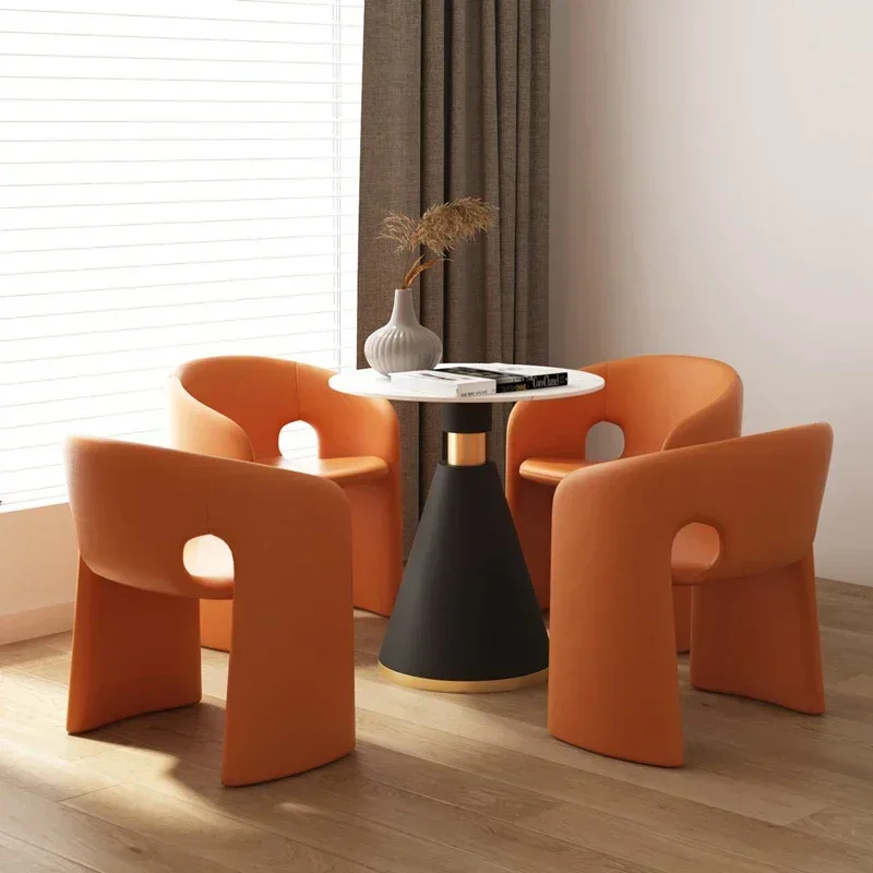 Кресло для отдыха повседневный обеденный стул креативный столовой Современная