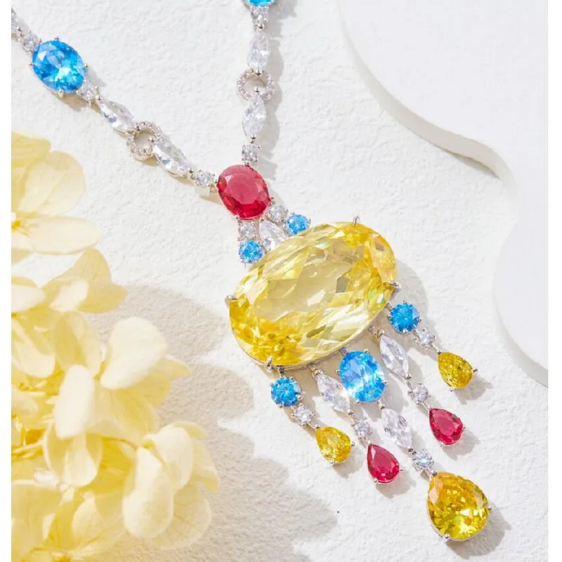 Дизайнерская коллекция стильные женские ювелирные украшения комплекты