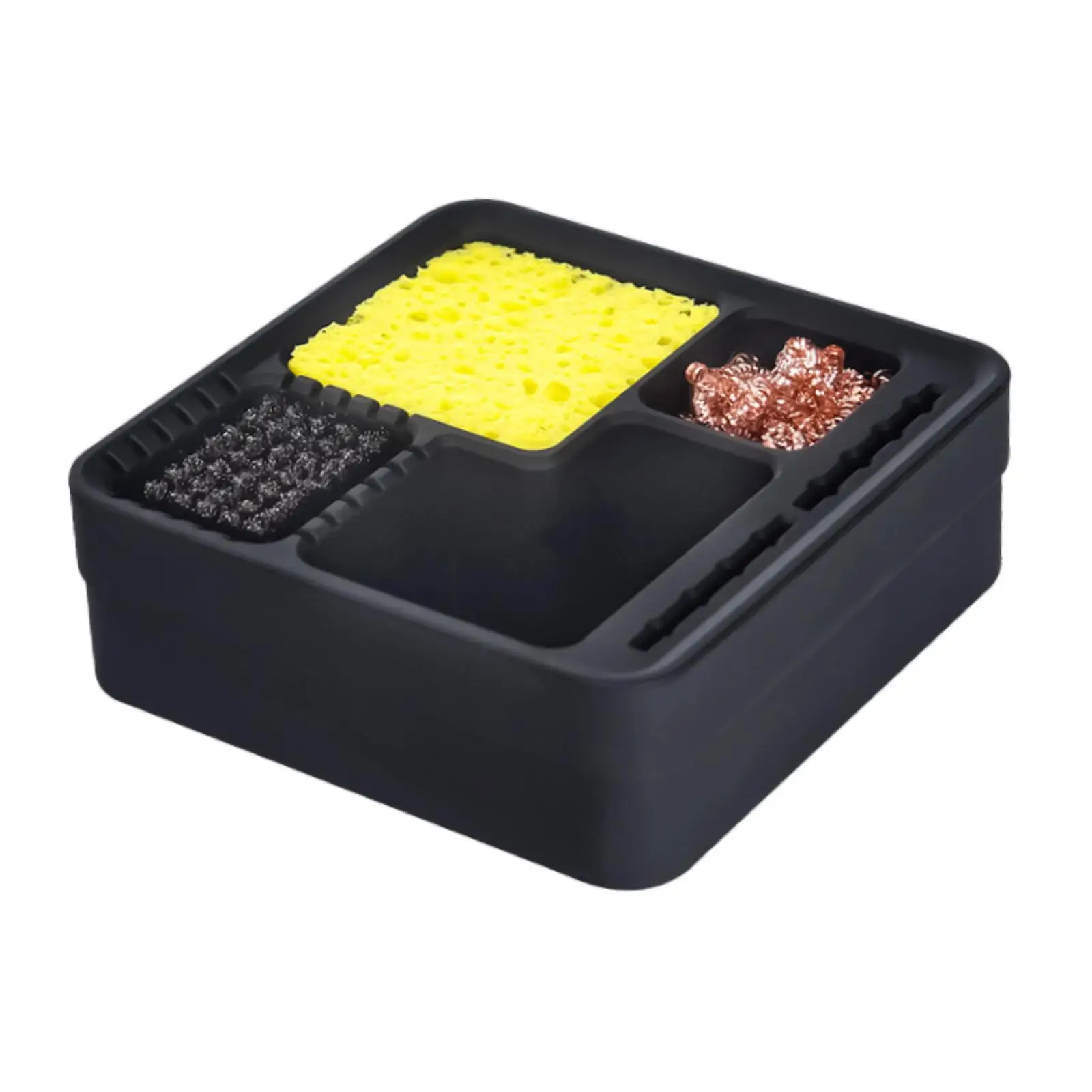 Очиститель паяльного жала Подставка для паяльника Опорная коробка сбора олова