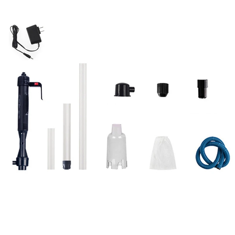 

Fish Tank Cleaner, Aquarium Gravel Cleaner Aquarium Water Changer Electric Gravel Water Filter(EU Plug )