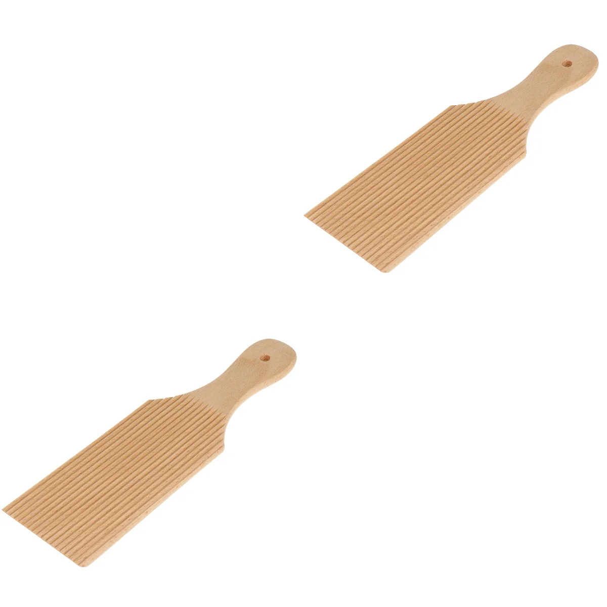 

2 Pcs Pasta Board Pizza Spatula Gnocchi Maker Machine Board Pasta Stripper Gnocchi Making Board Wooden Riga Gnocchi Board Baby