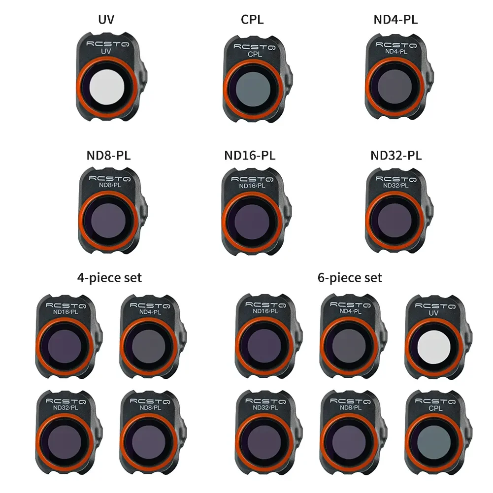 

Lens Filters for DJI Mavic Mini 1 2 SE UV/CPL/ND/PL Drone Optical Glass Protective Replacement Set Accessory Filter NEW
