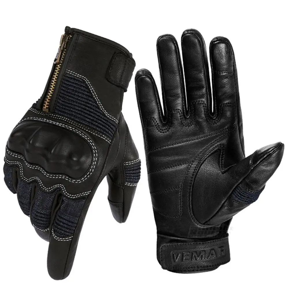 

Motorcycle Gloves Goat Leather Gloves Moto Motorcycle Men's Woman Motorbike Gloves Enduro Motocross Glove Motorcyclist Bmx