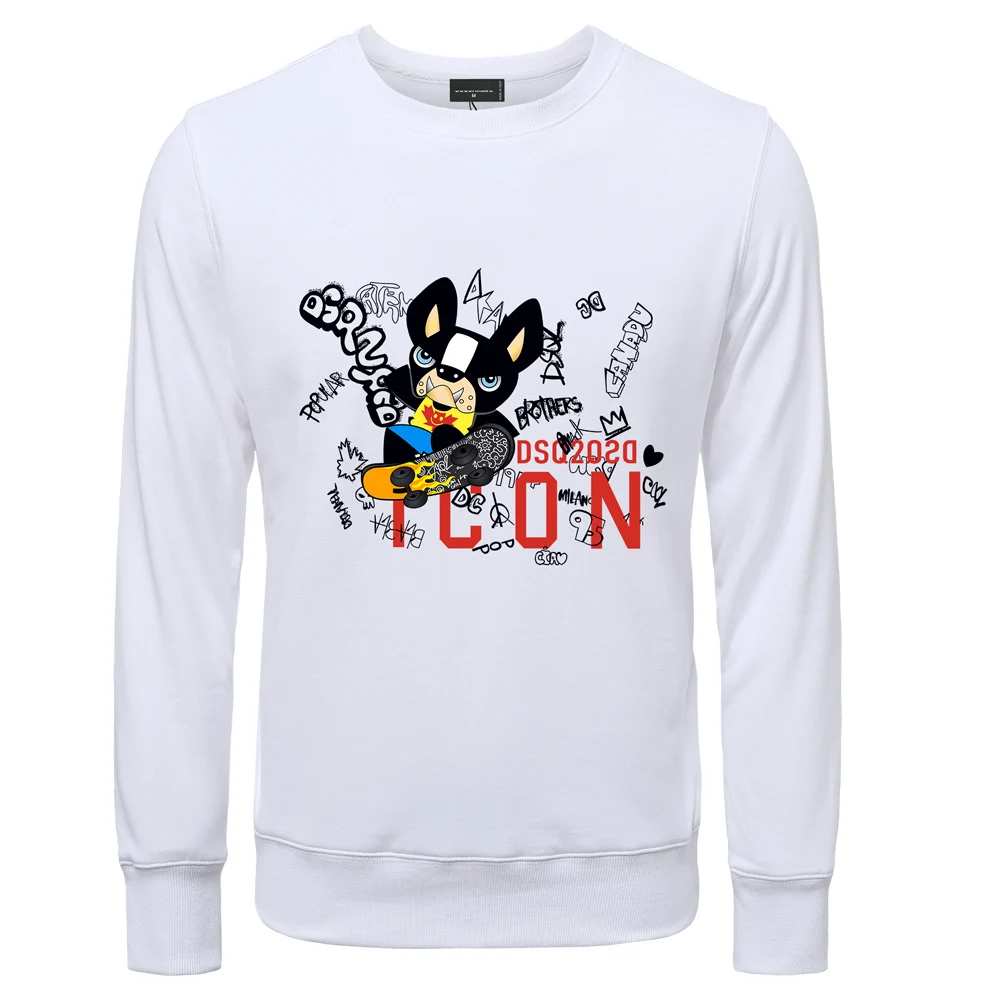 

DSQ2 ICON DSQICON2 D2 DSQ Новый брендовый Повседневный Модный хлопковый классический парный принт с буквами унисекс уличная мода Повседневный бойфренд