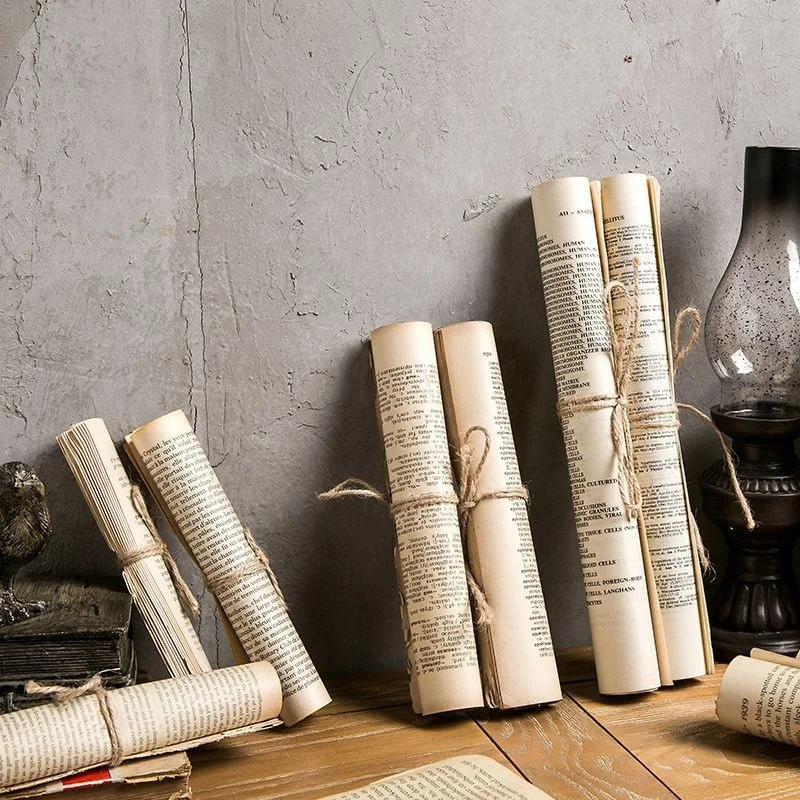 

Nordic Style Retro English Paper Country Old Books Old Pages Foreign Books Photography Background Photo Shoot Props Ornaments