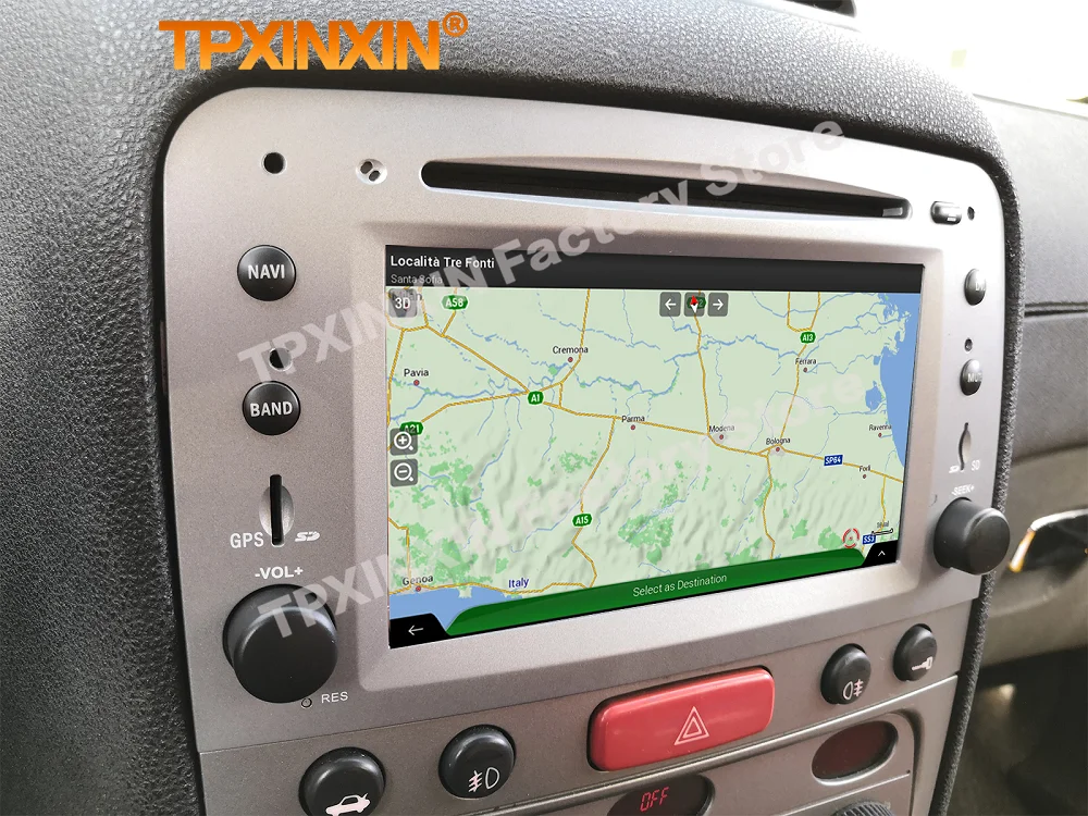 Автомагнитола с Android-экраном для Alfa Romeo 147 2005 2006 2007 2008 2009 2010 2011 2012 интеллектуальная