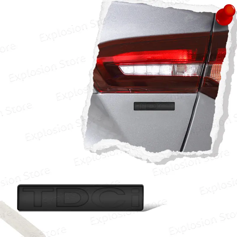 1 шт. автомобильный декор 3D металлический хромированный логотип TDCI значок