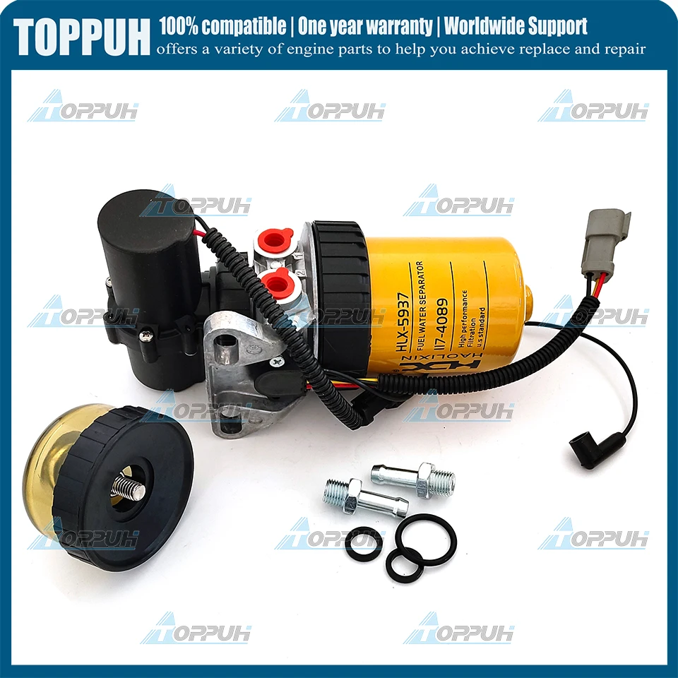 Фото Новый топливный насос в сборе (1 шт.) для CAT 3044C, C3.4, 299C, 289C, 279C, 277C, 259B3, 256C, 246C, 349-5327 №2