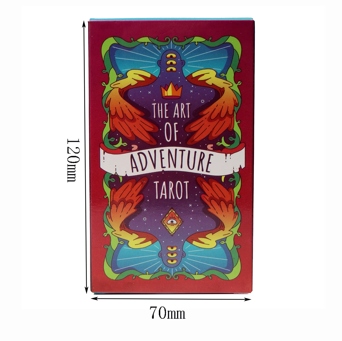 

12CMX7CM The Art of Adventure Tarot Cards with Guide Book Board Game for Beginners.78-Card Deck.Tracking Available Logistic