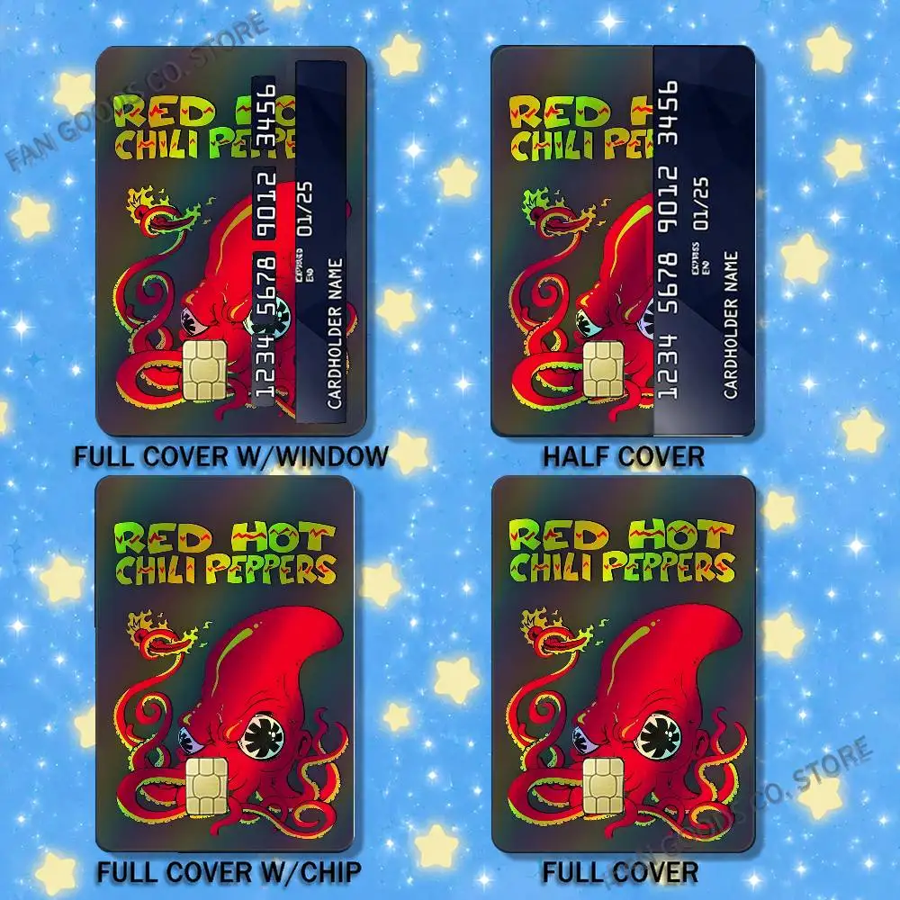 Наклейки R-Red Hot C-Chili Laser Shimmer для украшения банковских карт, декоративные наклейки для пар, учебные принадлежности, наклейки для документов, подарок на день рождения (art.: 3920db0749914) - 3920db0749914