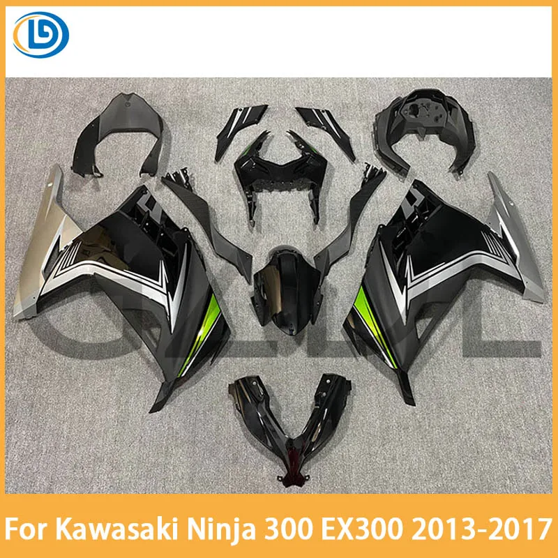 Для Kawasaki Ninja 300 NINJA300 EX300 2013-2017 ABS пластиковый комплект обтекателей для мотоцикла EX