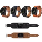 Ремешок из натуральной кожи для часов Fossil Galaxy Gear S3 amazfit Huawei GT 2 2E Honor GS Pro, браслет на запястье с лотком, 22 мм