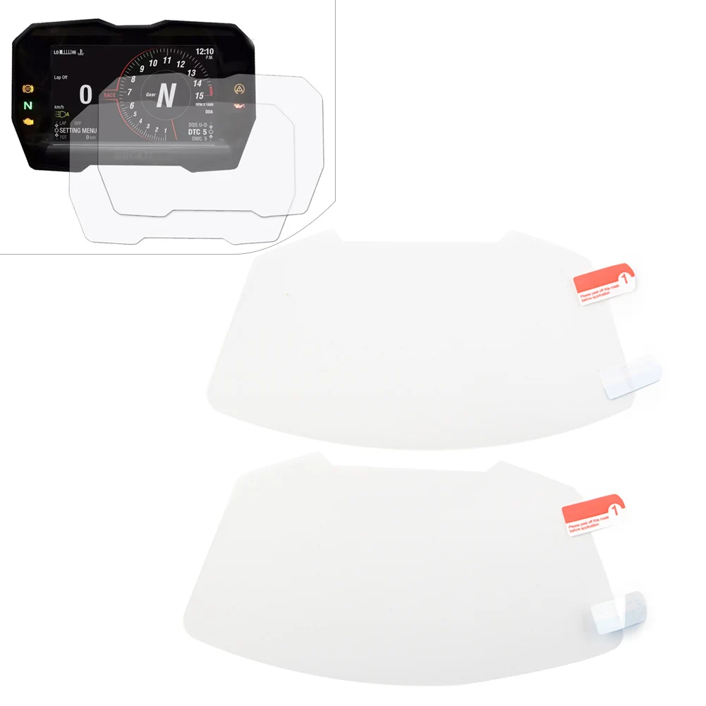 2 шт. защитная пленка для экрана спидометра мотоцикла защита от царапин DUCATI 848 1098