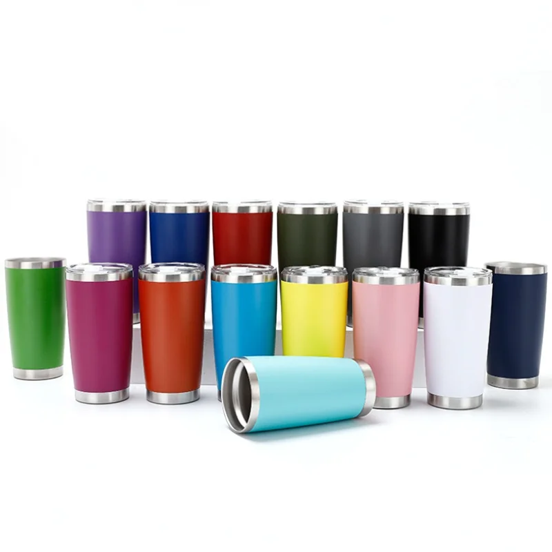 Thermal Mug Beer Cup Stainless Steel Double Wall Vacuum Insulated Coffee Tea Mug Wide Mouth Water Bottle Drinkware