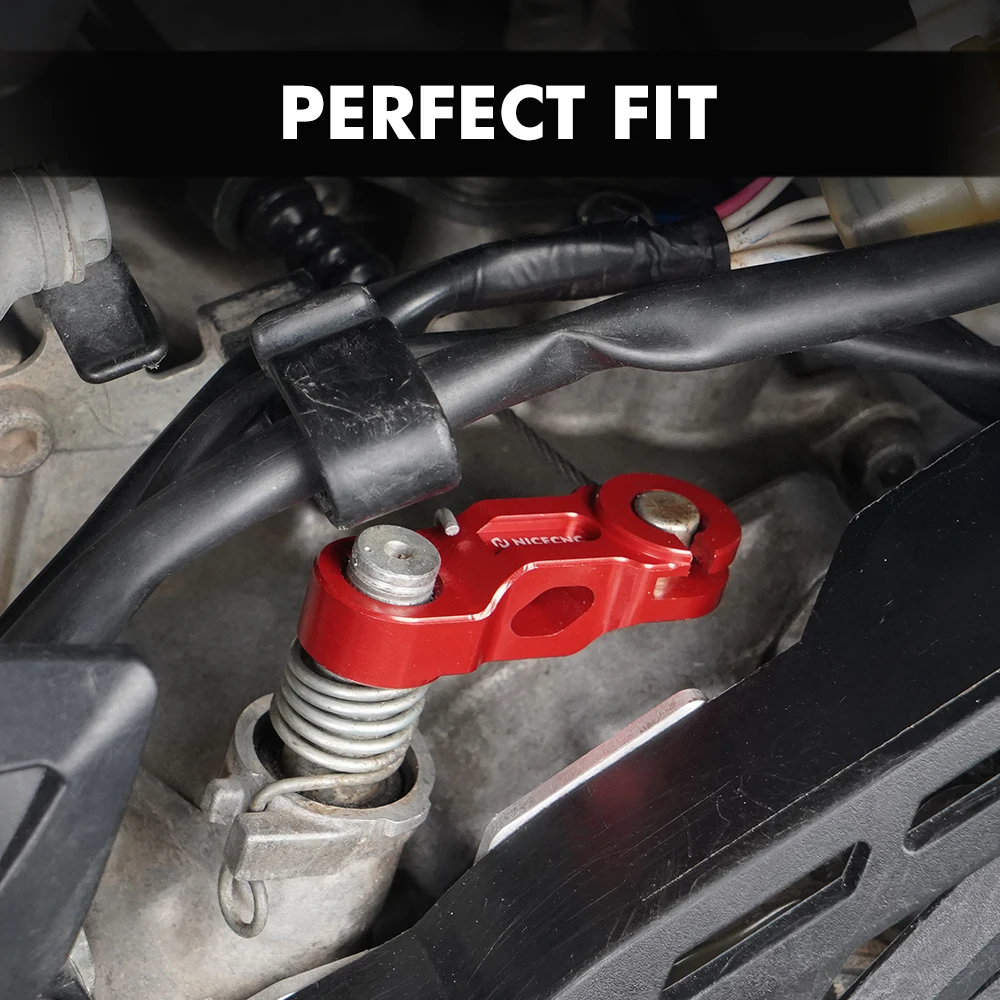 NiceCNC ATV для YAMAHA YFZ450R YFZ 450R 450 R 2009-2023 Тяговая муфта трос держатель кронштейн