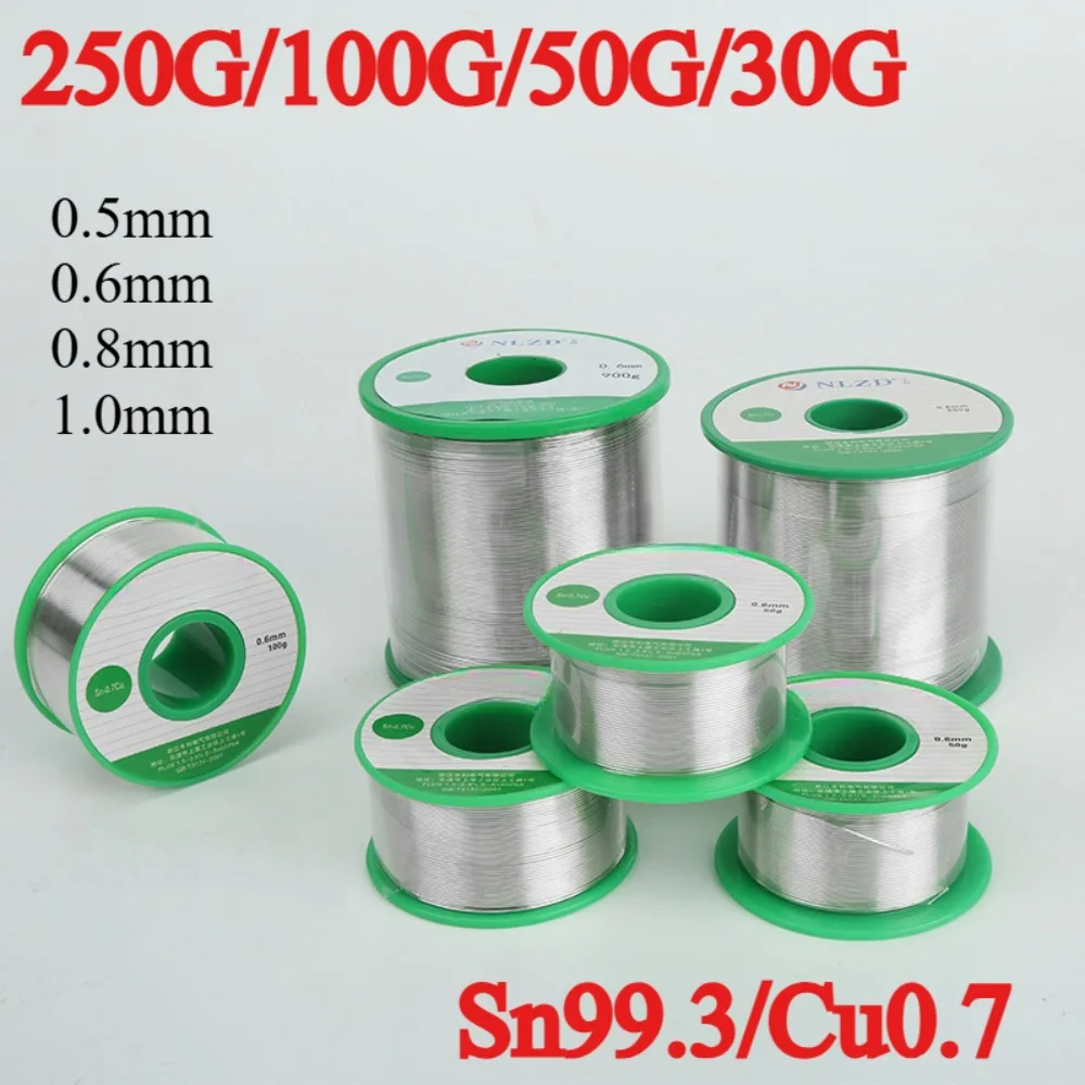 

Бессвинцовая паяльная проволока Sn99.3/Cu0.7