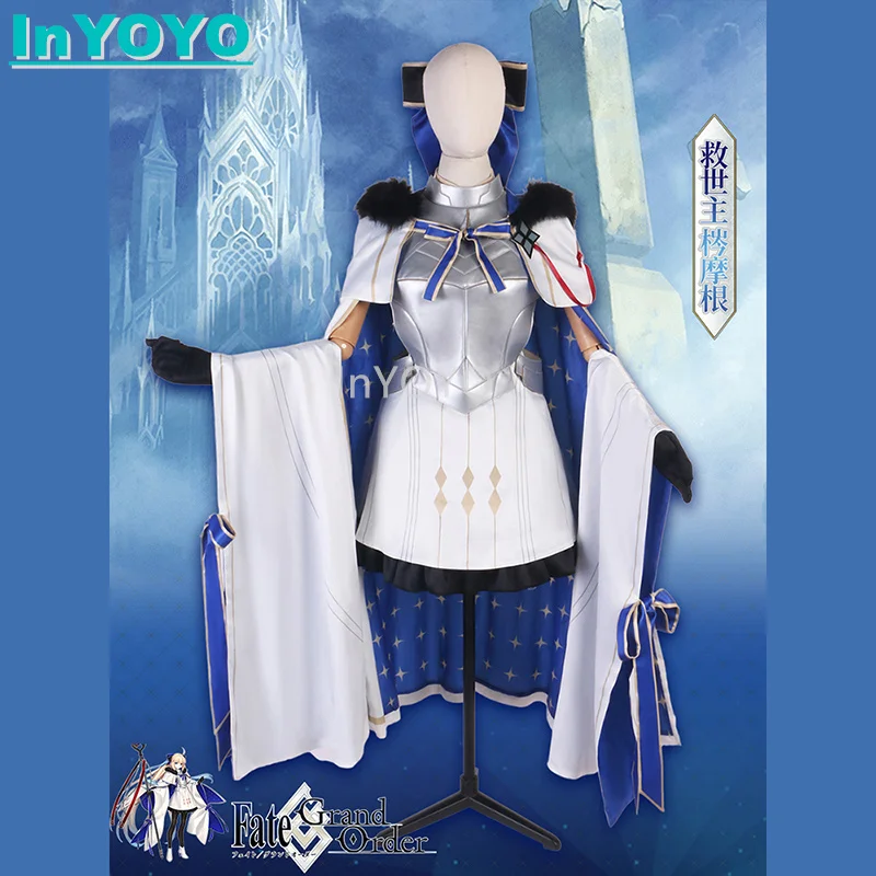 Костюм для косплея InYOYO FGO Морган ЭСК ведьма дождя Спаситель судьба/униформа
