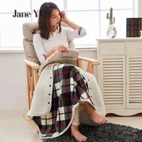 janeyu shawl blanket multipurpose shawl cover blanket office air conditioning lunch break nap small wool blanket