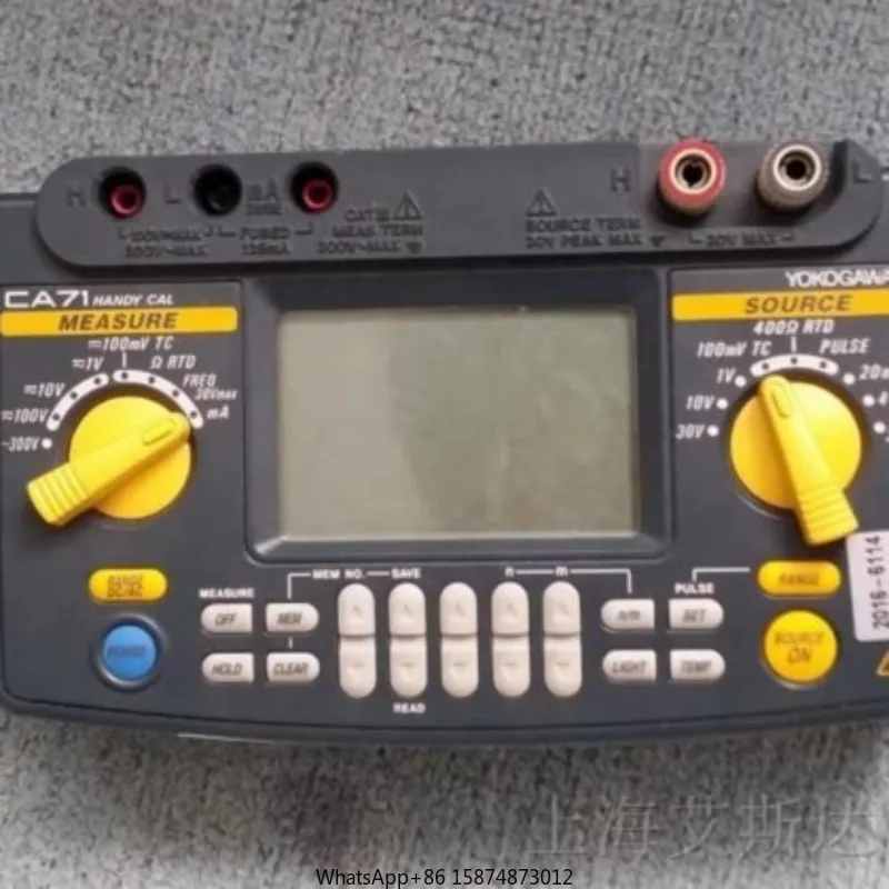 Новый оригинальный удобный калибратор Yokogawa CA71 ЖК-дисплей проводной и