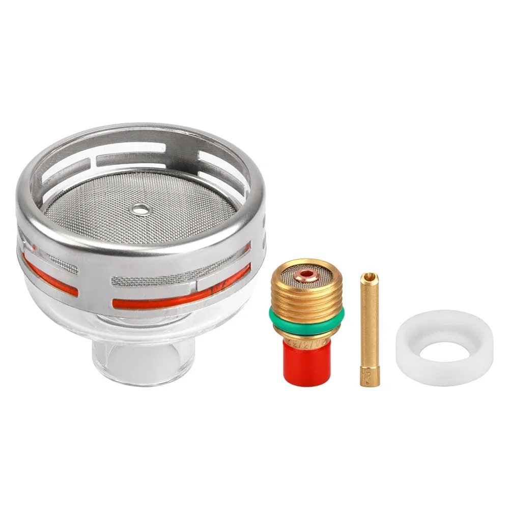 Сварочные сопла Glass Cup Transparent porcelain Nozzle Kit