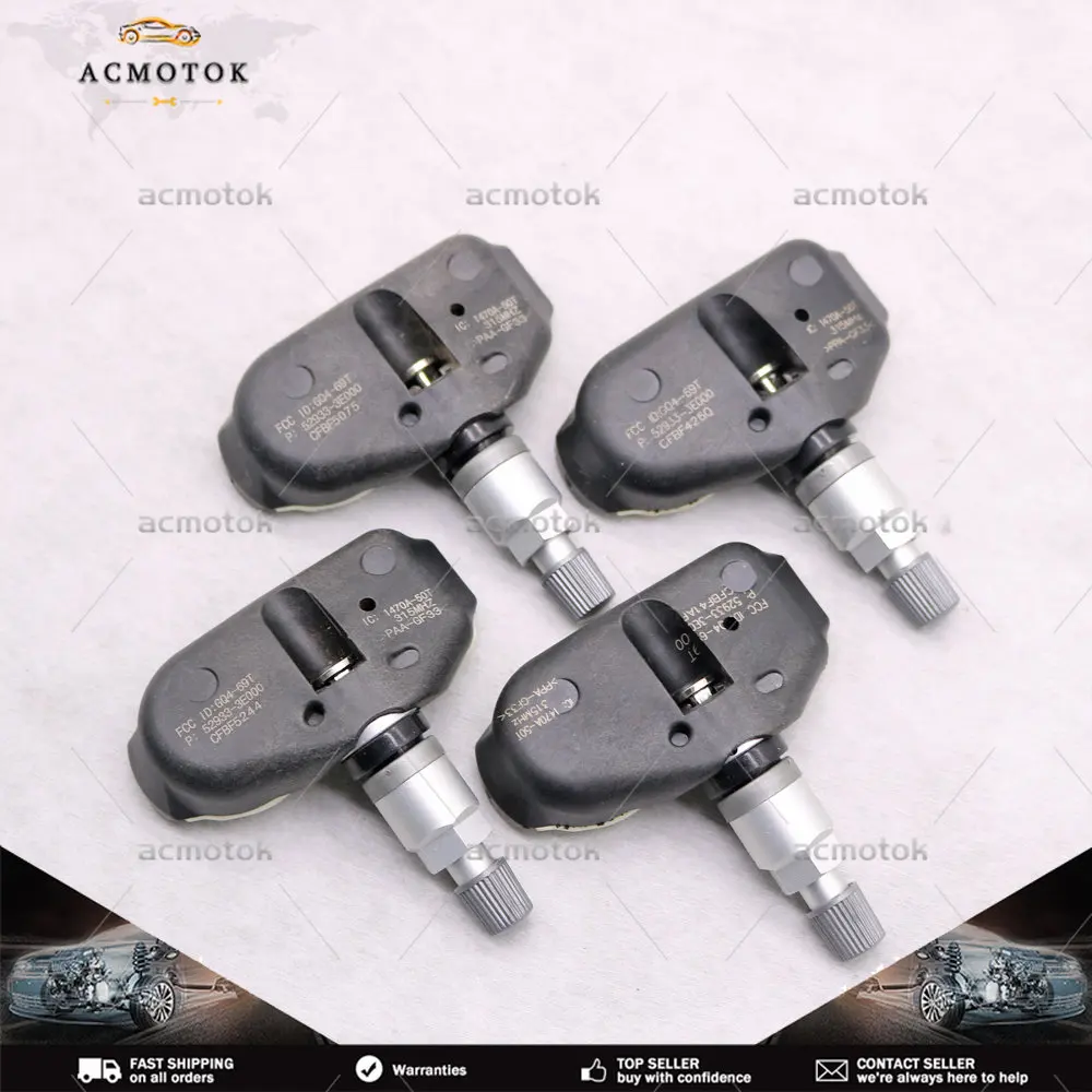 

Система контроля давления в шинах TPMS датчик 315 МГц 52933-3E000 для Kia Amanti Sorento Sportage Hyundai Tiburon Tucson Sonata GLS