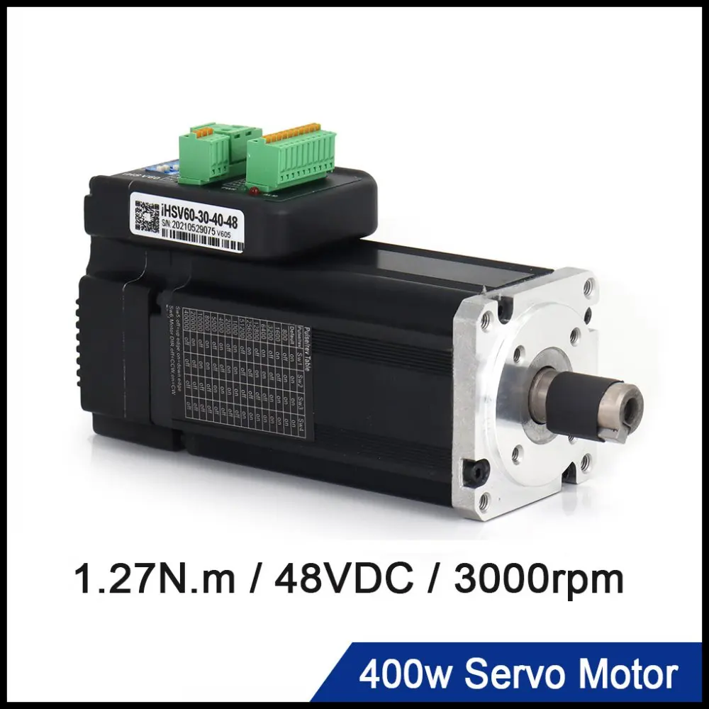 CNC Новый JMC 400 Вт интегрированный серводвигатель переменного тока с приводом 48VDC