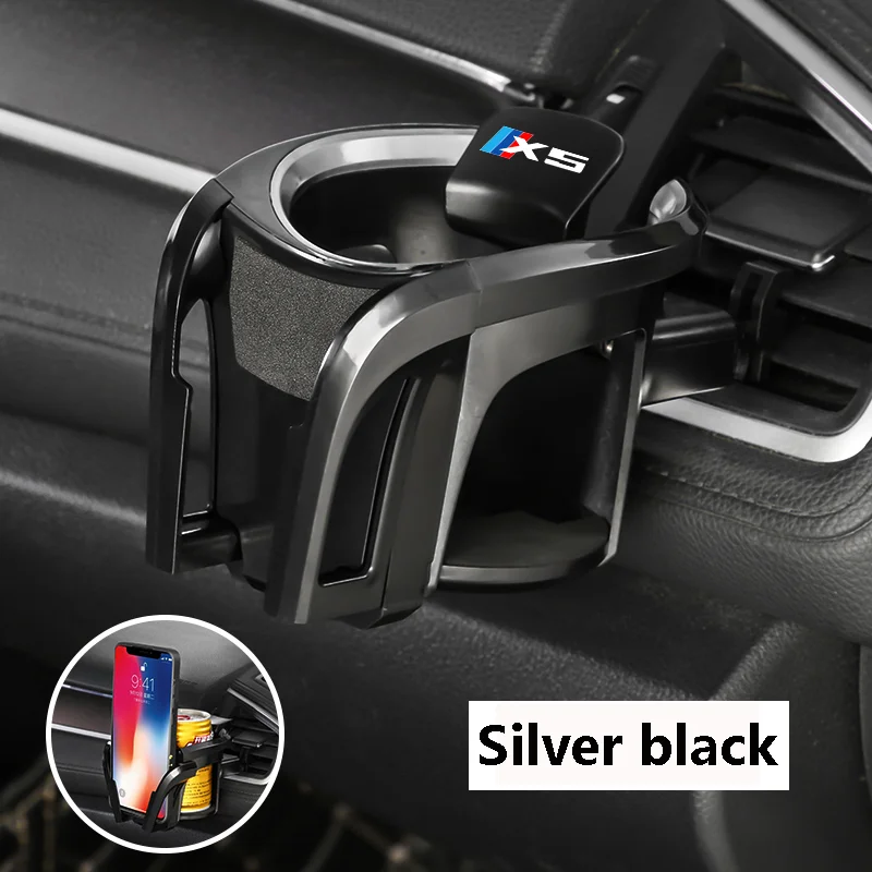 

2 in 1 Car Cup Holder & Phone Holder Air Outlet Cup Holder Beverage Holder Insert Holder Ashtray Holder For BMW M X1 X2 X3 X4 X5