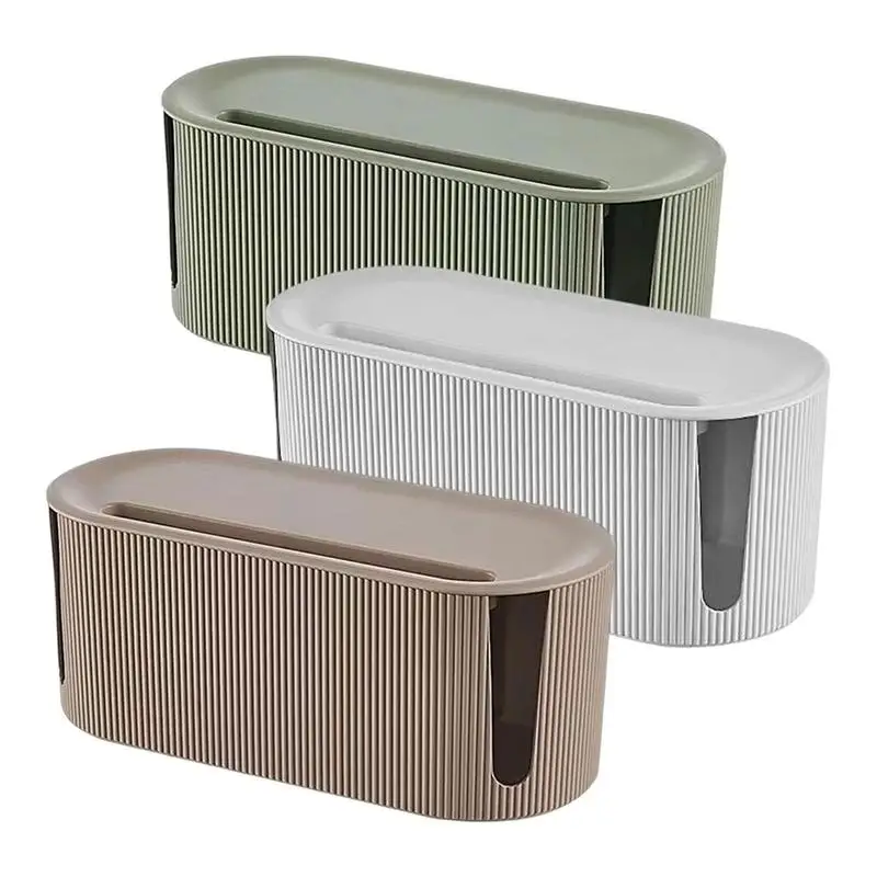 

Cable Management Box Socket Storage Box Dustproof High Quality Imitation Plug Socket Cable Management Device Nordic Style