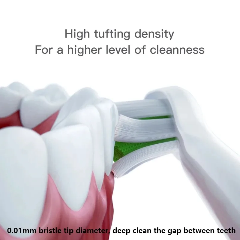 Сменные Насадки Для Зубных Щеток С Мягкой Щетиной 10 Шт. Электрических SOOCAS X3/X3U/X5