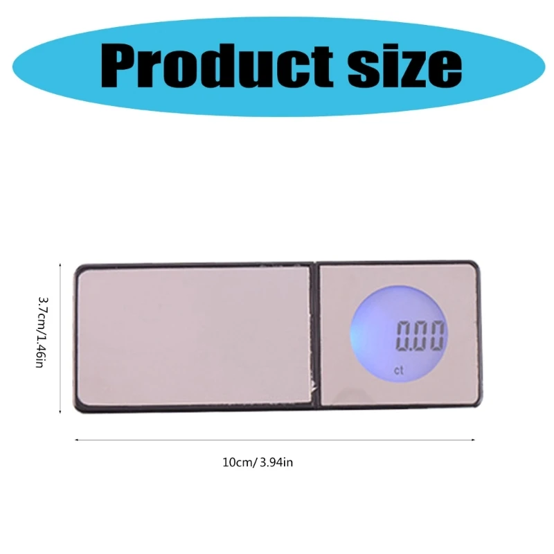 Электронные цифровые карманные весы 100 г 0 01 прецизионные с ЖК-дисплеем и