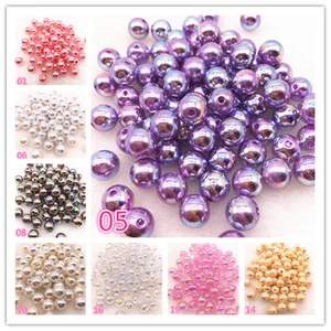 Бусины-разделители круглые, блестящие, 10 мм, 30 шт.лот