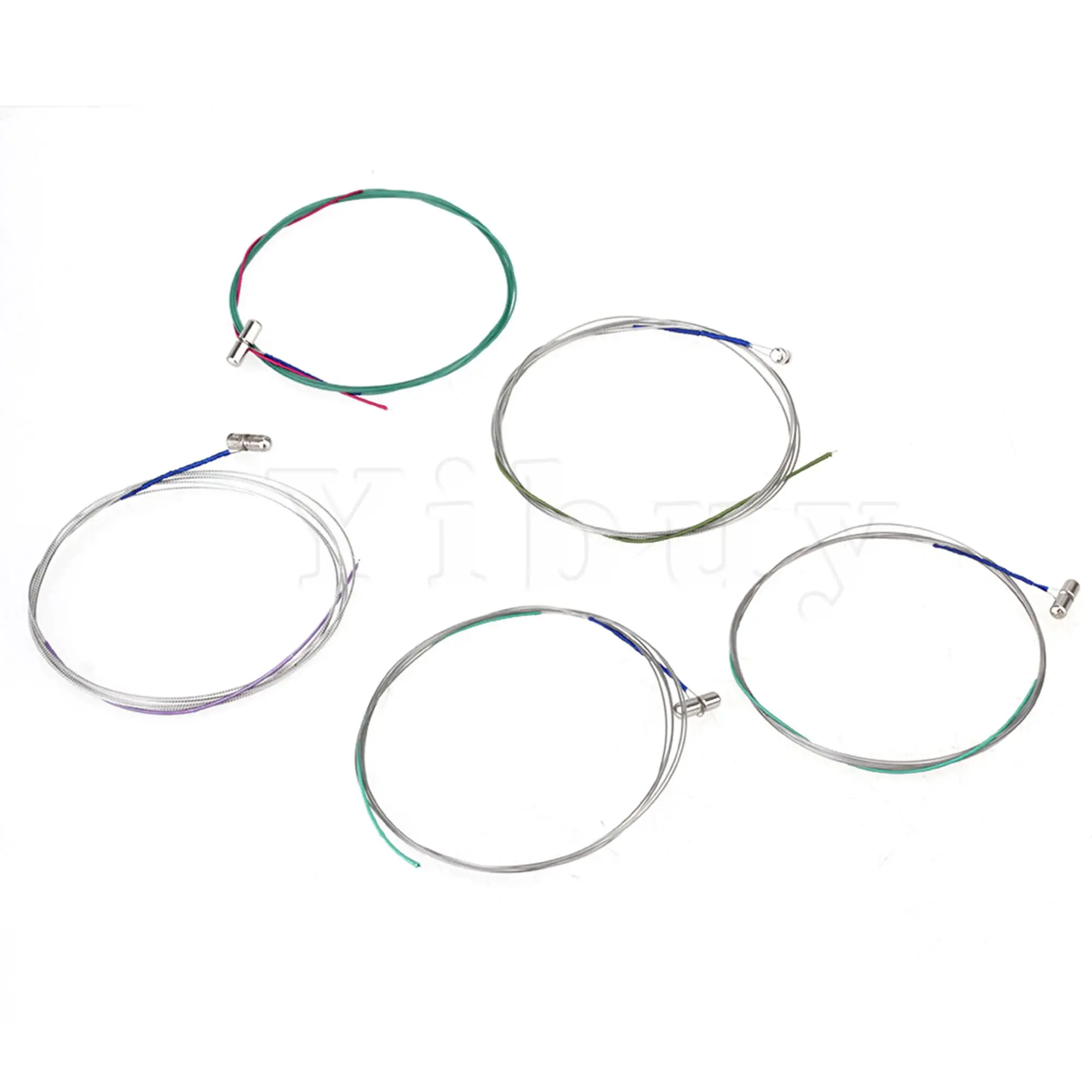 

Yibuy 8 Set of Professional Type Chinese Guzheng Strings Music Steel Wire