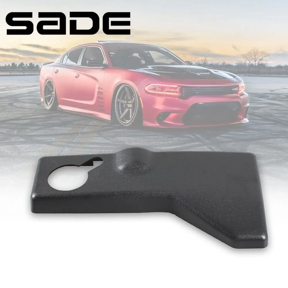 

Автомобильный чехол для охлаждающей жидкости, пылезащитный бак, накладка, пылезащитный чехол, черный чехол из АБС-пластика для Dodge Challenger, зарядное устройство 2016-2021