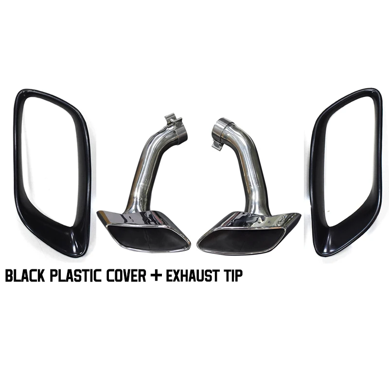 

2 шт./лот, насадки на глушитель из нержавеющей стали для BMW X6 E71 2008-2014 Up V8, дизайн, наконечник глушителя, насадка для выхлопной трубы