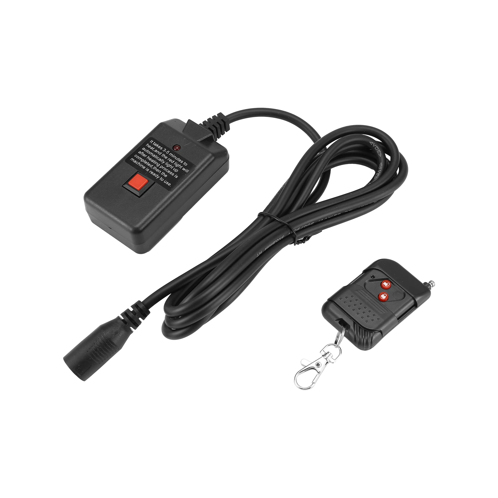 AC 90-240V Portable 3 Pins Wireless Remote Receiver For Smoke Machine DJ Stage Fog 400W 500W 900W 1500W