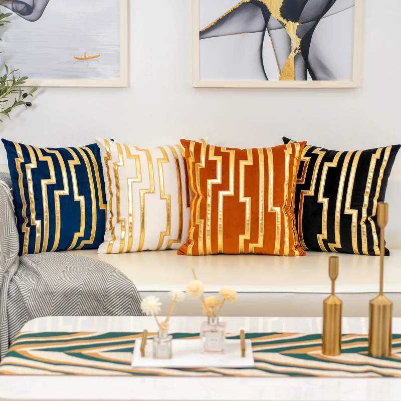 

Роскошные бархатные наволочки для диванных подушек размером 45x45 см золотого качества, плотные декоративные наволочки для диванных подушек, бархатные наволочки для подушек серого цвета