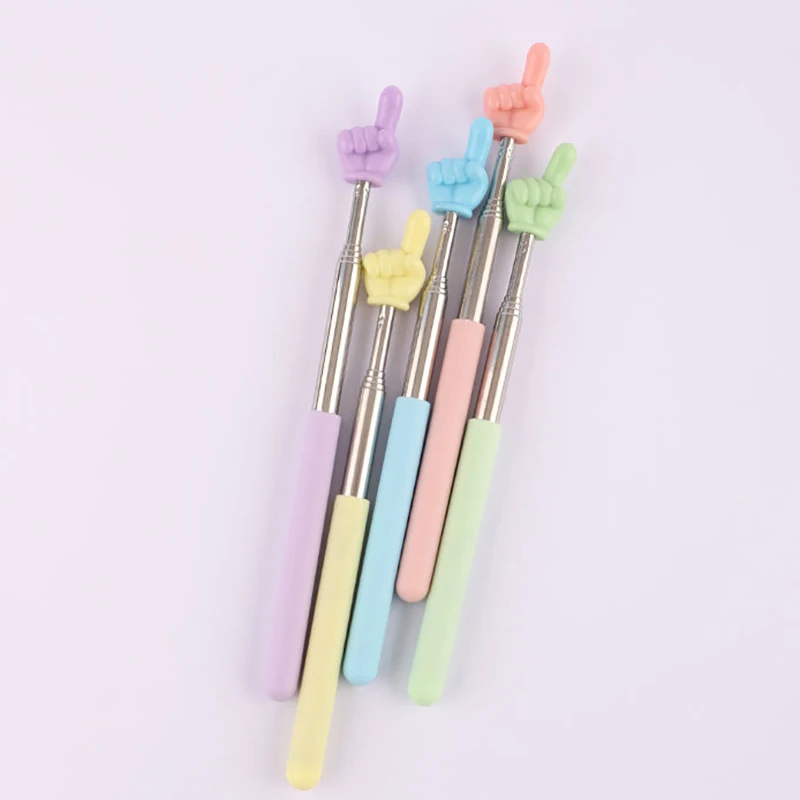 Выдвижная палочка для чтения на палец 68 см детей учителя обучающий кнут обучения