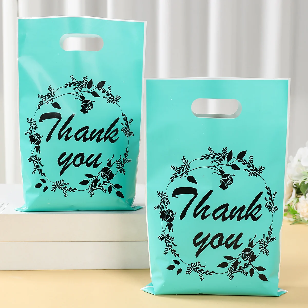 Синие подарочные пакеты Wayfun