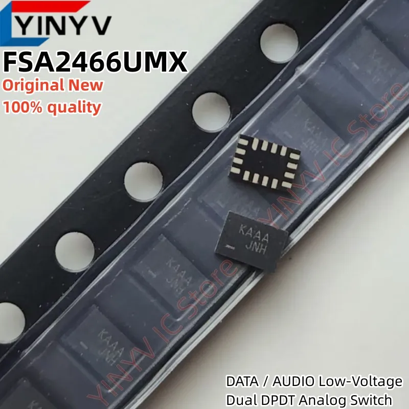 

5-20 шт. FSA2466UMX FSA2466UM KAAA KA QFN-16 FSA2466 данные/аудио низкое напряжение двойной DPDT аналоговый переключатель оригинал новый 100% качество