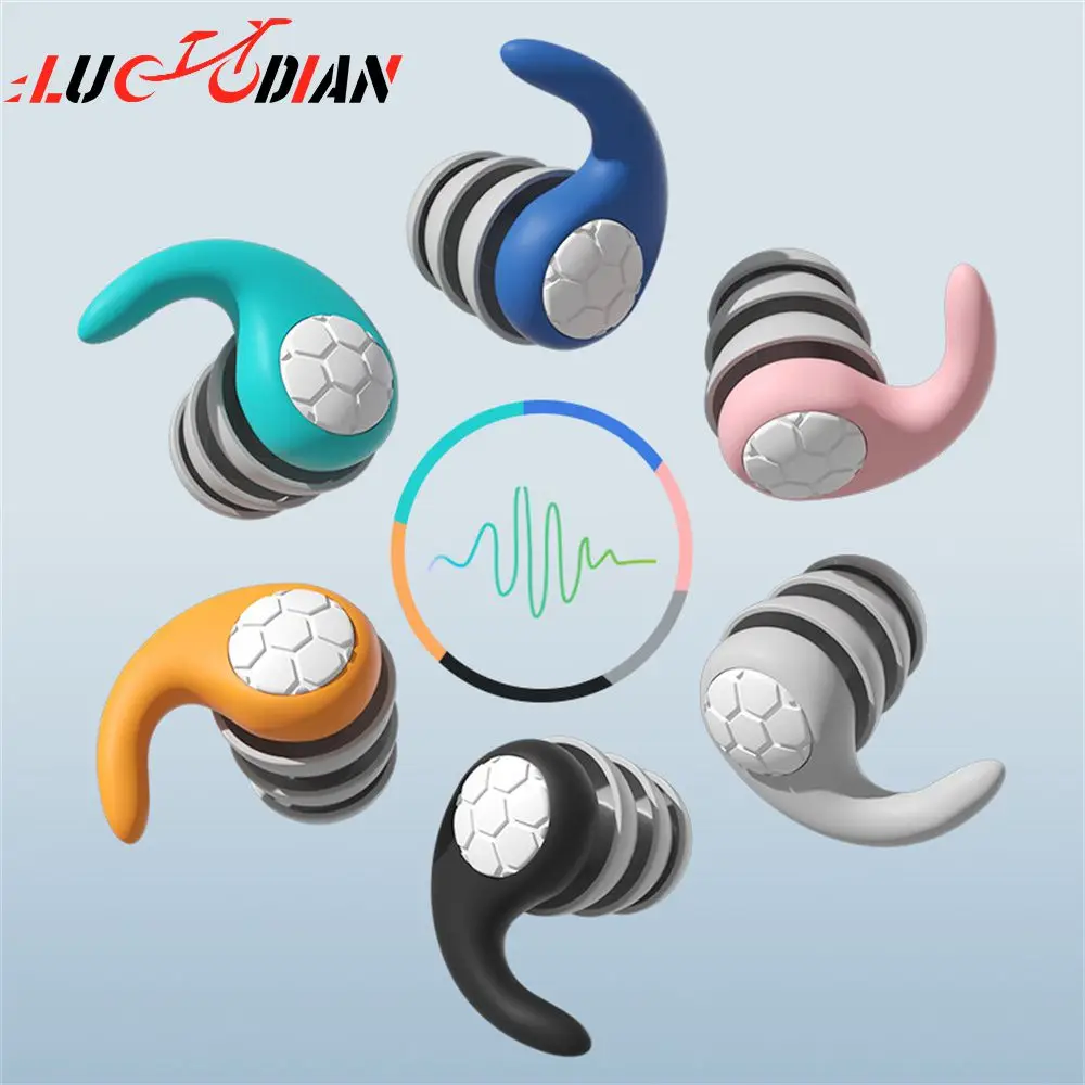 

Immersive Noise Reduction Earplugs Noise Reduction Earplugs Transparent Shell Silicone Water Sports Shower Accessories Earplugs