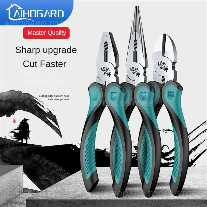 

Cable Shears Handle Anti Slip Wear Resistant Steel Pliers Multifunctional Secure Tongs Hand Tool Wire Cutters Easy To Cut Chain