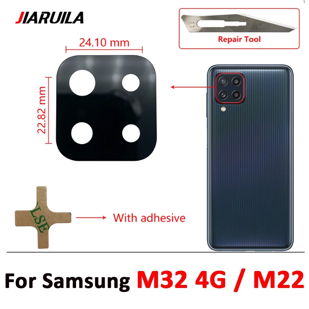 30 шт. новая стеклянная линза для Samsung M51 M21 M31S M10 M20 M30 M40 M14 M54 M53 задней камеры с