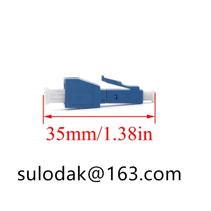 100 шт./лот 3 дБ 5 7 10 LC-LC UPC оптоволоконный аттенюатор разъем одномодовый