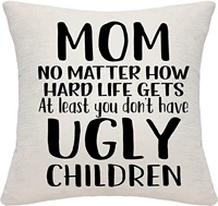 mom mother throw pillow cover cushion cover cushion case thanksgiving birthday christmas mothers day pillow cover