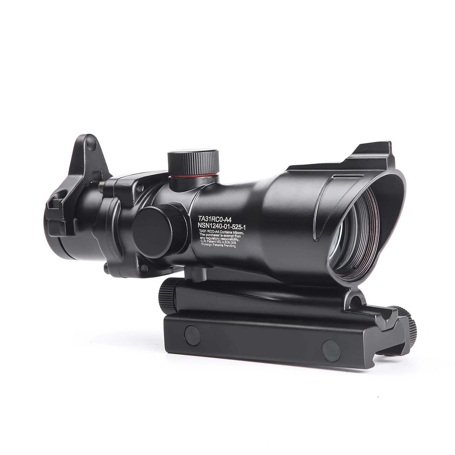 

Tactical ACOG 1X32 Red Green Dot Sight Optical RifleScope Fit 20mm Rail Airsoft Scope For Hunting