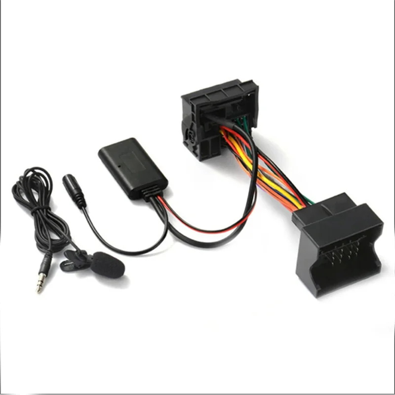 Аудио AUX кабель-адаптер Bluetooth 5.0 + внешний микрофон для Opel CD30 CDC40 CD70 DVD90