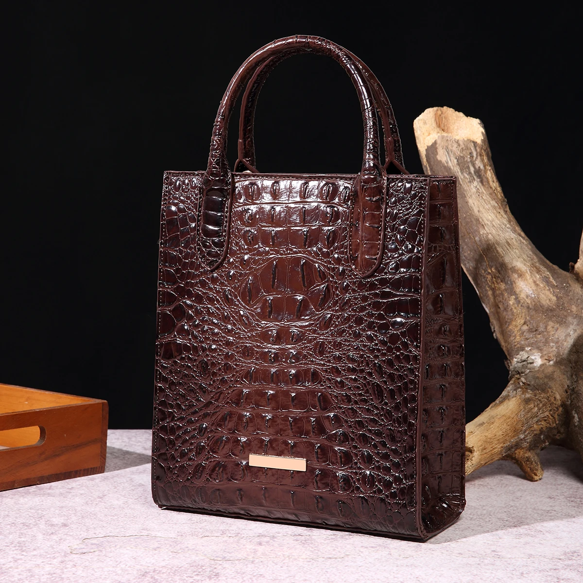 Винтажная женская модная сумка через плечо Majue с эффектом омбре и принтом