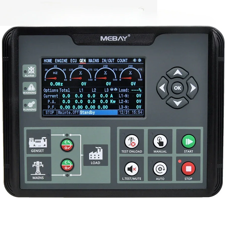 Пульт дистанционного управления генератором ATS AMF DC72D Mebay