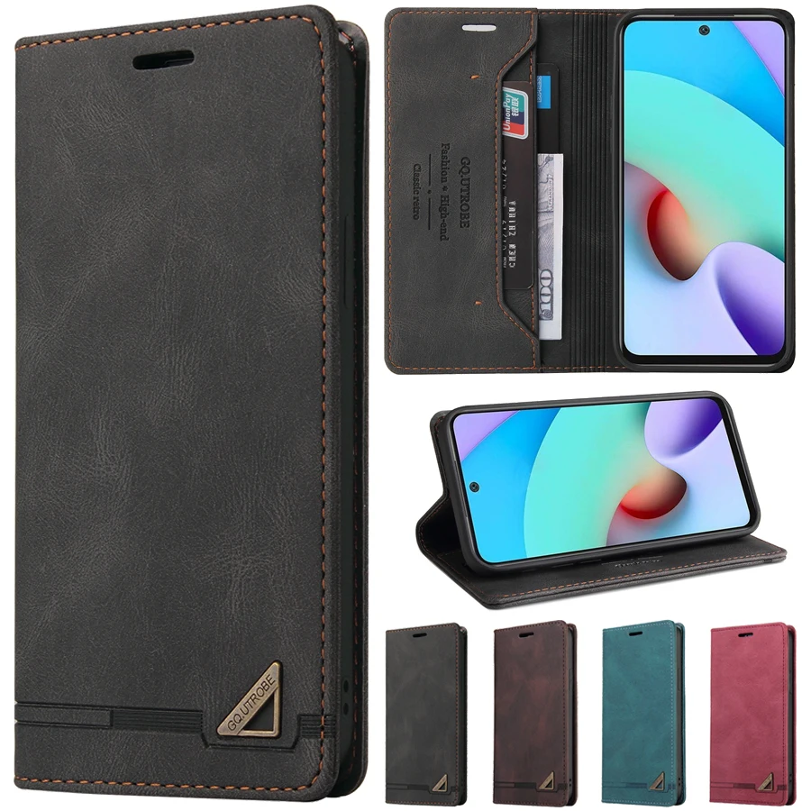 

For Xiaomi Redmi 10 9 9A 9C 9T 8 8A 7A Note 10 10S 10T 10 Pro 9Pro 8Pro 7 Mi Poco X3 GT NFC M3 F3 11Lite 11T Wallet Leather Case