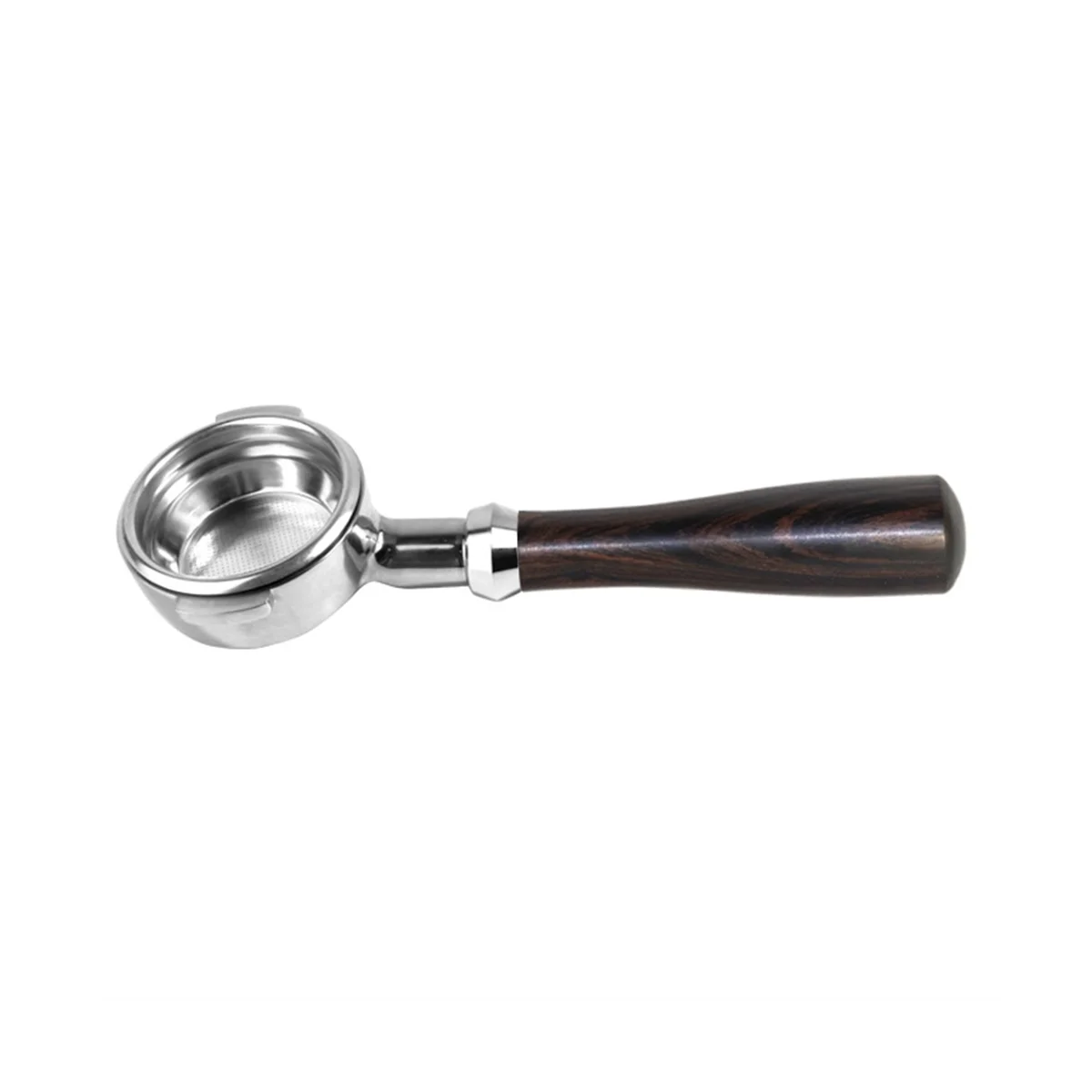 

E61 Coffee Machine Solid Wood Bottomless Handle Portafilter 58MM Universally Applicable Grouphead Bottomless